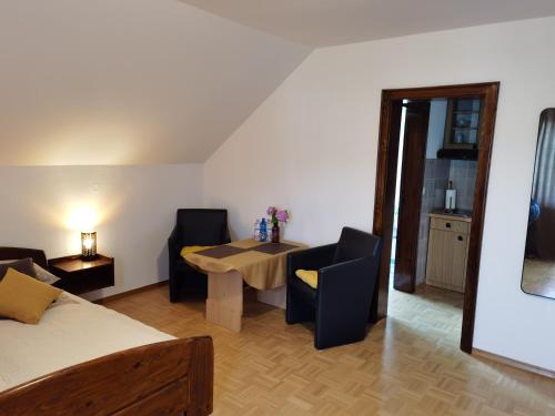 Zona de estar de ATMOSPHERE Apartments