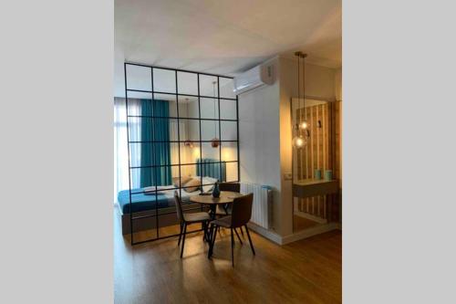 Ruang duduk di Geverse Apartment