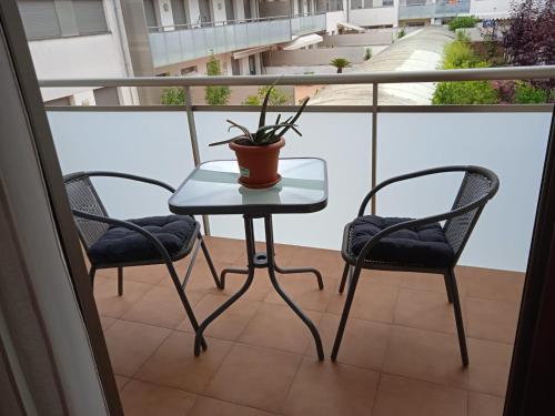 Balcony o terrace sa Triplex