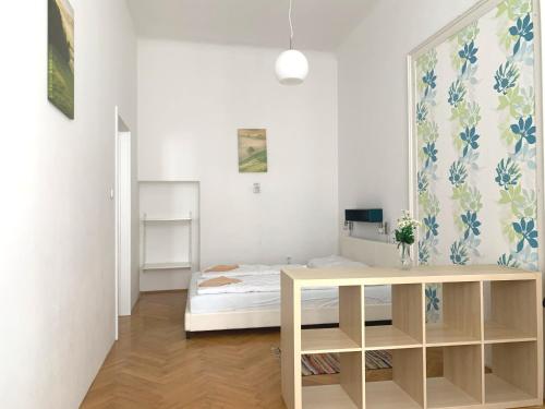 Cama ou camas em um quarto em Sobieski Stefansdom Apartments