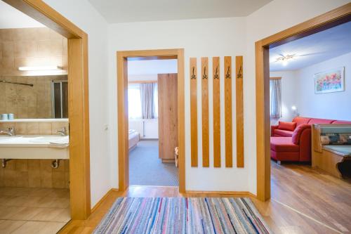 Kúpeľňa v ubytovaní Apartmenthaus Kuchelberg