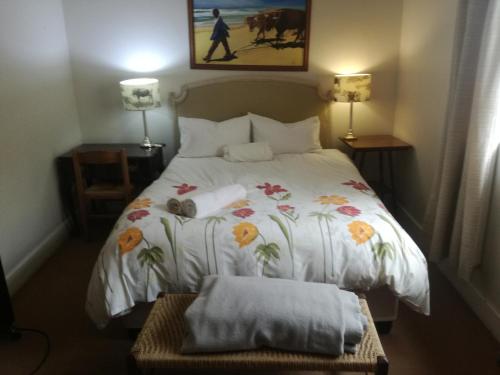 Ένα ή περισσότερα κρεβάτια σε δωμάτιο στο Valley Guest House