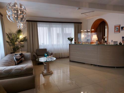 Posezení v ubytování Hotel Luca