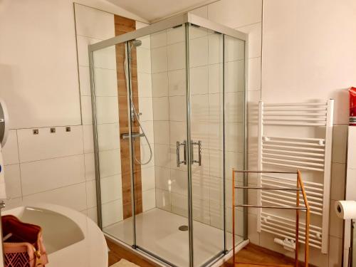 Ένα μπάνιο στο Ferienhaus Darlingerode