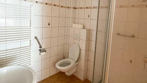 Koupelna v ubytování Gästehaus Haus Barbara