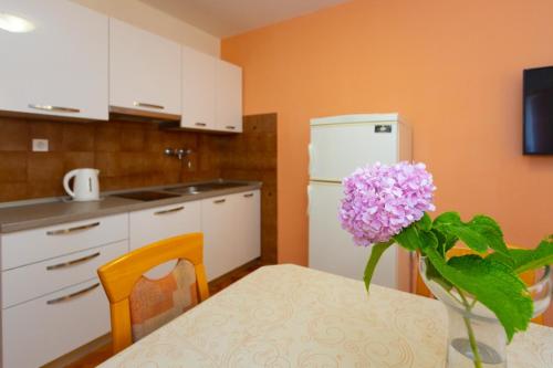 Кухня или мини-кухня в Apartmani Vranjes 2
