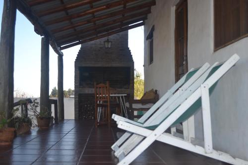 Balkon atau teras di Cabañas Los Relinchos