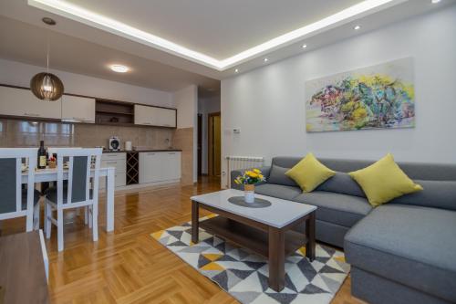 Kuchyň nebo kuchyňský kout v ubytování Bora Bora Apartmani Zlatibor