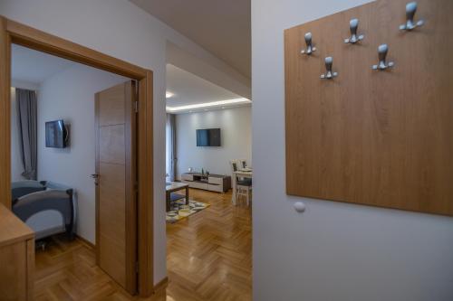 TV a/nebo společenská místnost v ubytování Bora Bora Apartmani Zlatibor