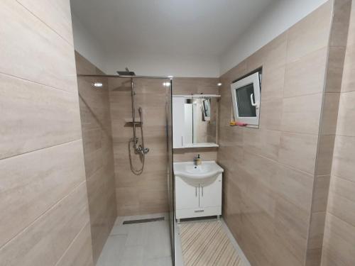 Koupelna v ubytování Apartman Telalović