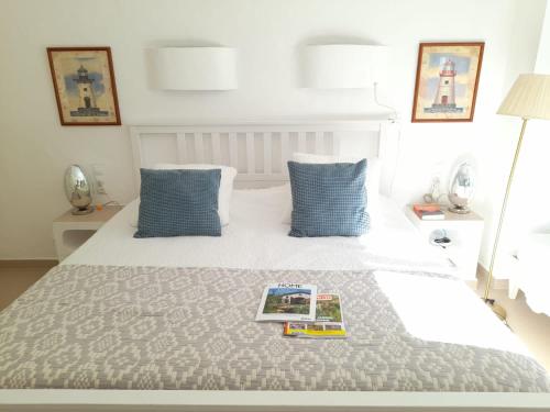 Villa Algarve, Quinta da Balaiaにあるベッド
