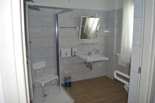Kúpeľňa v ubytovaní Affittacamere Sos Ninnitteddos