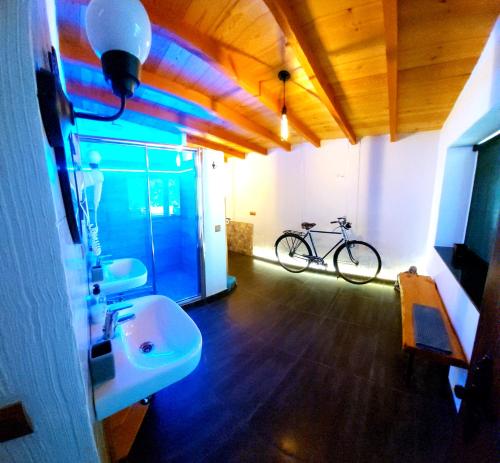 Ванная комната в Casa Rural Miravella