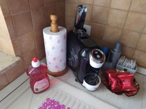 Il terrazzo dei nonniにあるコーヒーまたはお茶
