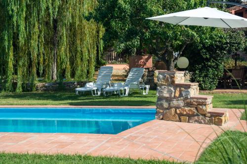 Πισίνα στο ή κοντά στο Agriturismo Colle Vento