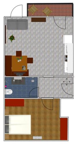 Grundriss der Unterkunft App. Eichenheim