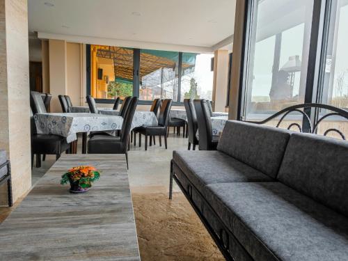 Χώρος καθιστικού στο Hotel Marina Agreena