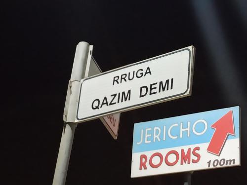 a street sign for ruta gaemiaemiaemiaemiaemiaemiaemiaemiaemia at Corfu View Apartment - Residence Vista B in Sarandë
