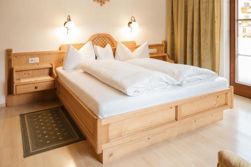 Cama o camas de una habitación en Landhaus Gemsenblick