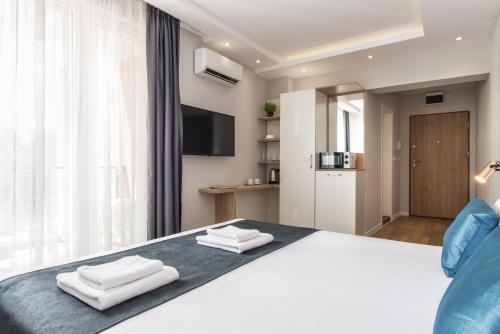 Katil atau katil-katil dalam bilik di Casa Paradiso Beach Residence