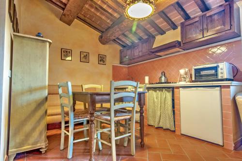 Η κουζίνα ή μικρή κουζίνα στο Agriturismo I Frati