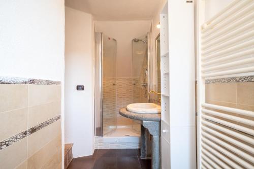 Ένα μπάνιο στο La Suite del Borgo