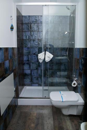Koupelna v ubytování Chayka Home Hotel