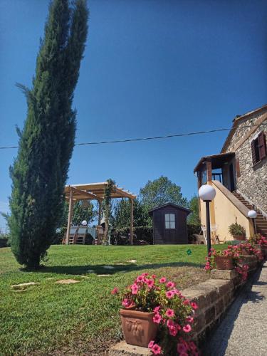 Zahrada ubytování Il Nido di Giulia