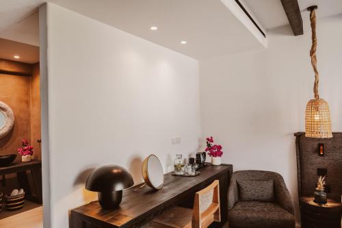 Гостиная зона в Kaliva Suites - Adults Only