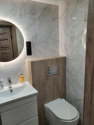 Ванная комната в New duplex apartment 2021