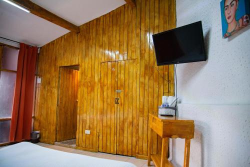 TV/Unterhaltungsangebot in der Unterkunft Hotel Hacienda de Cobos