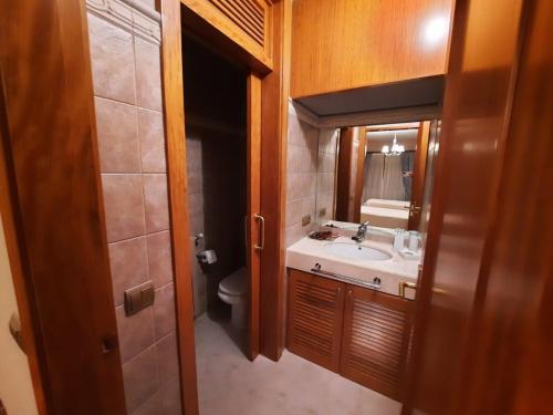 Koupelna v ubytování Casa rural en entorno privilegiado