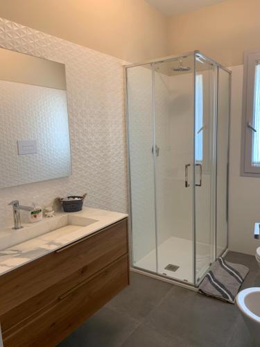 A bathroom at RELAIS NANNI HOME