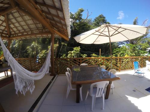 Balkón nebo terasa v ubytování Pousada da Preguiça Praia do Forte