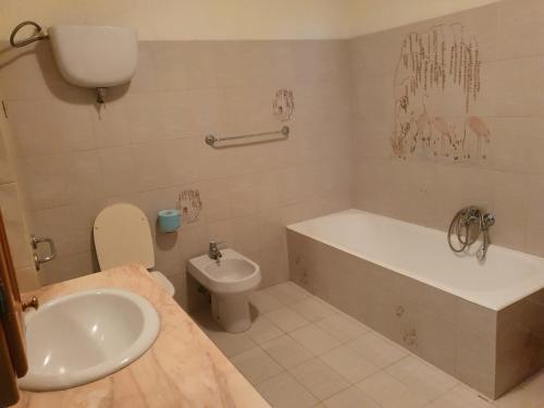 The Five's House Tropea Capo Vaticano tesisinde bir banyo