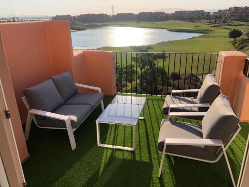 Two bedroom penthouse apartment on the Mar Menor Golf Resort ...
