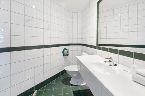 Ένα μπάνιο στο Aursnes Hotell