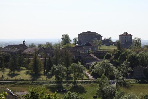 Maison d'Hôtes de Charme Le Clos de la Fontaine Piscine & SPA iz ptičje perspektive