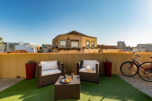 Music Relaxing Apt with bikes, terrace & parking, Porto, Portugal