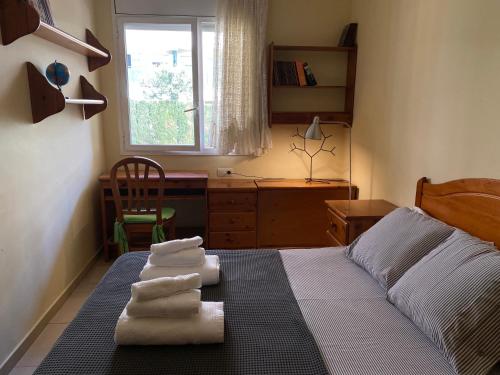 Postel nebo postele na pokoji v ubytování Sitges Living Apartment