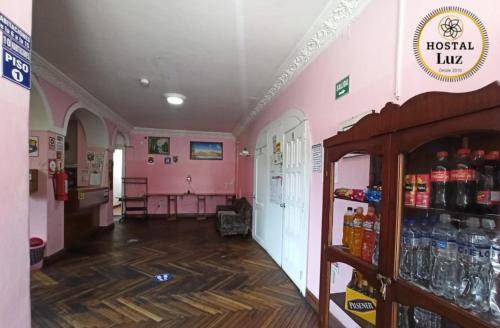 El lounge o bar de Hostel Luz Robles