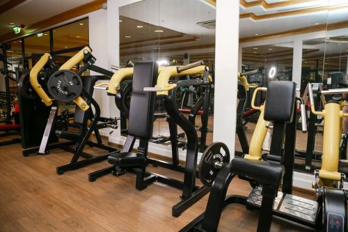Pusat kecergasan dan/atau kemudahan kecergasan di InterContinental Almaty by IHG