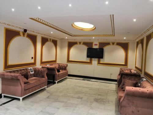 Posezení v ubytování BURJ NAHAR HOTEL L.L.C
