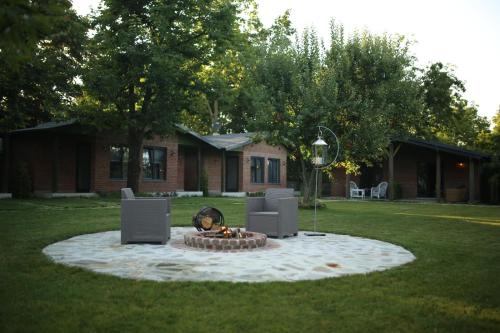 Jardín al aire libre en Sapancaminihouse