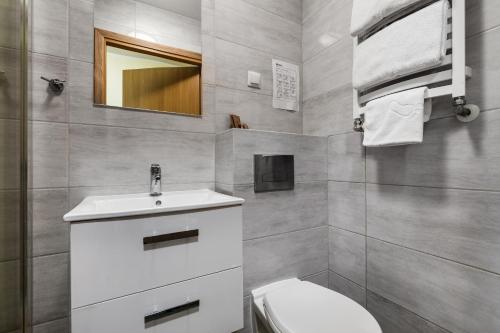 Kúpeľňa v ubytovaní Hotel Olivia