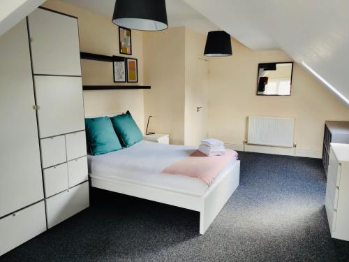 Katil atau katil-katil dalam bilik di Abbeyfield Guesthouse