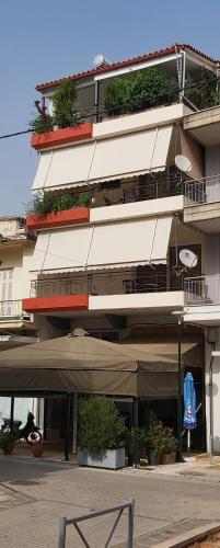 A balcony or terrace at TSELIOS