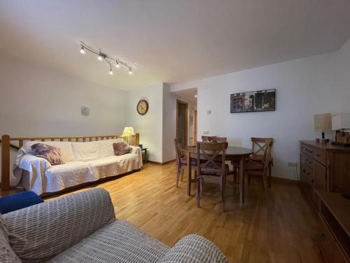 Ένα ή περισσότερα κρεβάτια σε δωμάτιο στο Can Galli - Duplex en Llanars