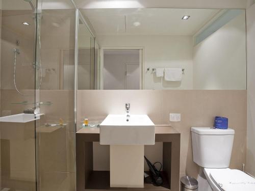 Koupelna v ubytování Resort Hotel Room 273