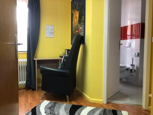 Koupelna v ubytování Astoria Hotel Heimbach